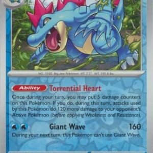 SV Temporal Forces 041/162 Feraligatr (Reverse Holo)