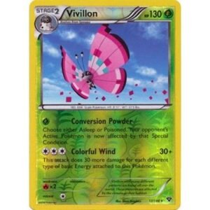 XY Base Set 17/146 Vivillon (Pink) (Reverse Holo)