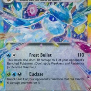 SV Prismatic Evolutions 026/131 Glaceon ex (Half Art)