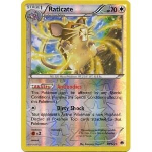 XY BREAKpoint 88/122 Raticate (Reverse Holo)