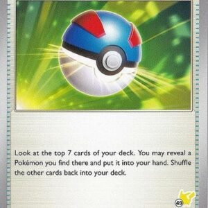 SV Paldea Evolved 183/193 Great Ball (Pikachu Symbol 49)