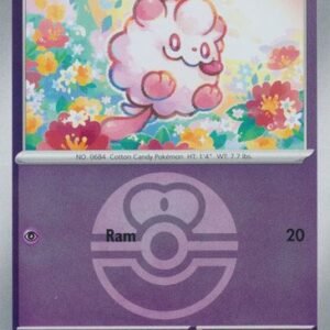 ME Ascended Heroes 093/217 Swirlix (Reverse Holo BALL SYMBOL)