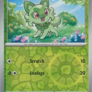 Scarlet & Violet (Base Set) 013/198 Sprigatito (Reverse Holo)