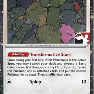 Scarlet & Violet 151 132/165 Ditto (Prize Pack League Promo Cosmo Holo)
