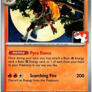 SV Twilight Masquerade 033/167 Infernape (Prize Pack League Promo Non-Holo)