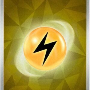 Scarlet & Violet SVE EN12 Basic Lightning Energy (Clear Reverse Holo)