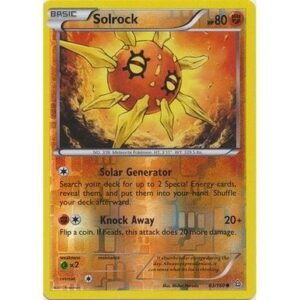 XY Primal Clash 83/160 Solrock (Reverse Holo)