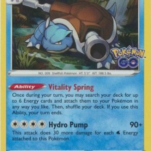 Pokemon GO 017/078 Blastoise (Holo)