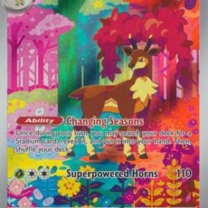 SV Temporal Forces 166/162 Sawsbuck (Illustration Rare)