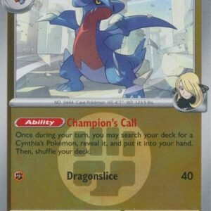 ME Ascended Heroes 110/217 Cynthia's Gabite (Reverse Holo ENERGY SYMBOL)