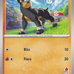 Scarlet & Violet (Base Set) 033/198 Houndour (Armarouge Symbol 21)