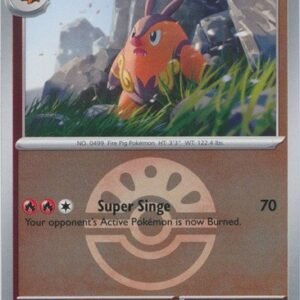 ME Ascended Heroes 030/217 Pignite (Reverse Holo BALL SYMBOL)