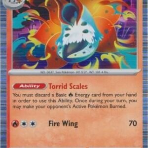 SV Black Bolt 016/086 Volcarona (Tinsel Holo)