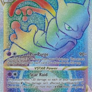 Pokemon GO 079/078 Mewtwo VSTAR (Rainbow Rare)