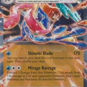 SV Twilight Masquerade 106/167 Greninja ex (Half Art)