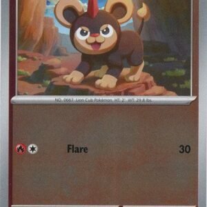 Mega Evolution 023/132 Litleo (Reverse Holo)