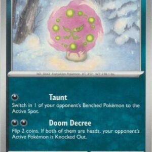 Scarlet & Violet (Base Set) 129/198 Spiritomb (Non-Holo)