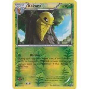 XY Base Set 4/146 Kakuna (Reverse Holo)