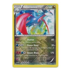 XY Roaring Skies 57/108 Salamence (Reverse Holo)
