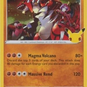 Celebrations 17/25 Groudon (Holo)