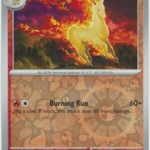 SV Stellar Crown 020/142 Rapidash (Reverse Holo)
