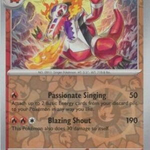 Scarlet & Violet (Base Set) 038/198 Skeledirge (Reverse Holo)