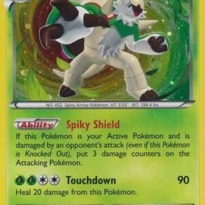 XY Base Set 14/146 Chesnaught (Cosmo Holo)