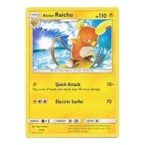 Trainer Kit: Alolan Raichu Deck 17/30 Alolan Riachu (Non-Holo)