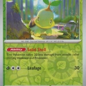 SV Temporal Forces 010/162 Turtwig (Reverse Holo)