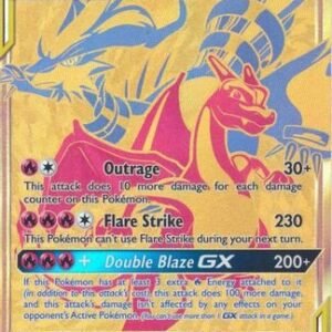 Sun & Moon Promo SM247 Reshiram & Charizard GX (TAG TEAM)