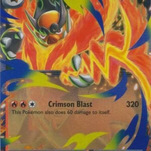 ME Ascended Heroes 031/217 Mega Emboar ex (Half Art)