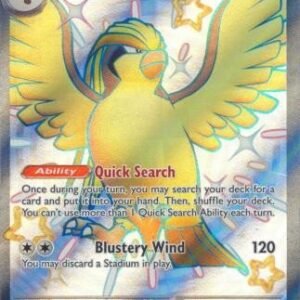SV Paldean Fates 221/091 Pidgeot ex (Full Art Shiny)