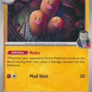 ME Ascended Heroes 101/217 Team Rocket's Dugtrio