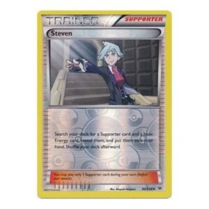 XY Roaring Skies 90/108 Steven (Reverse Holo)