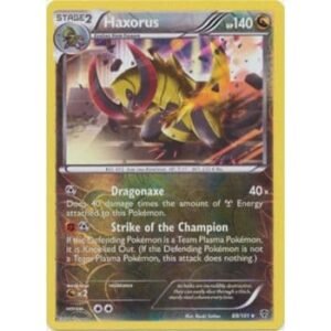 Plasma Blast 69/101 Haxorus (Reverse Holo)