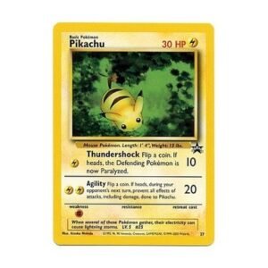 Pokemon Black Star Promo 27 Pikachu