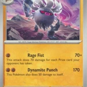 Scarlet & Violet (Base Set) 109/198 Annihilape (Non-Holo)