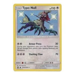 SM Crimson Invasion SV45/SV94 Type: Null (Hidden Fates Shiny Vault Holo)