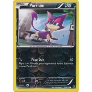 XY Phantom Forces 56/119 Purrloin (Reverse Holo)
