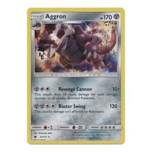 SM Crimson Invasion 067/111 Aggron (Holo)