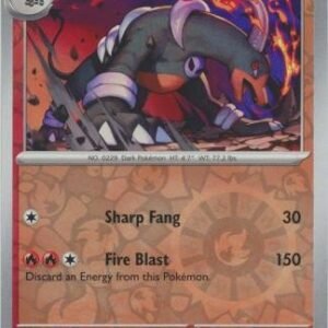 Scarlet & Violet (Base Set) 034/198 Houndoom (Reverse Holo)