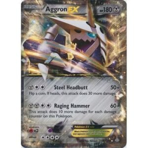 XY Primal Clash 93/160 Aggron EX (Half Art)