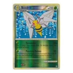 HS Unleashed 12/95 Beedrill (Reverse Holo)