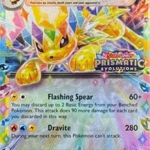 SV Prismatic Evolutions 030/131 Jolteon ex (Prismatic Evolutions Stamp)