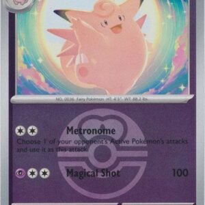 ME Ascended Heroes 075/217 Clefable (Reverse Holo BALL SYMBOL)