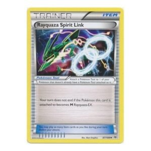 XY Roaring Skies 87/108 Rayquaza Spirit Link