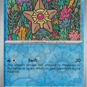 Scarlet & Violet 151 120/165 Staryu (Reverse Holo)