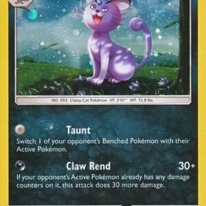 Sun and Moon (Base Set) 79/149 Alolan Persian (Cosmo Holo)