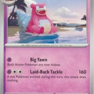 Scarlet & Violet 151 080/165 Slowbro