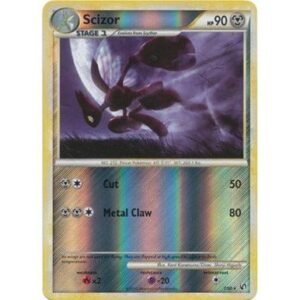 HS Undaunted 7/90 Scizor (Reverse Holo)